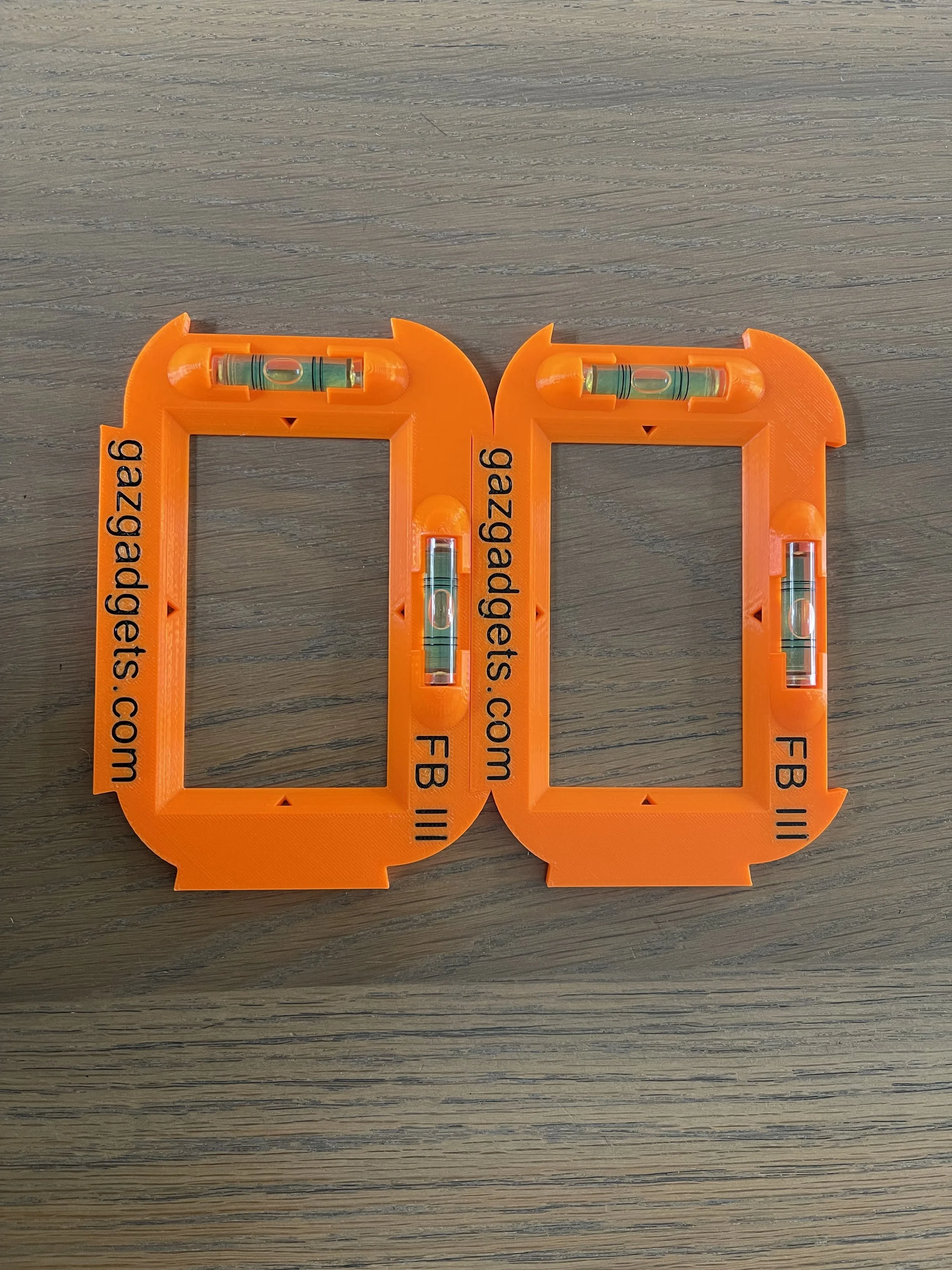 Fire Box Template Set of 2