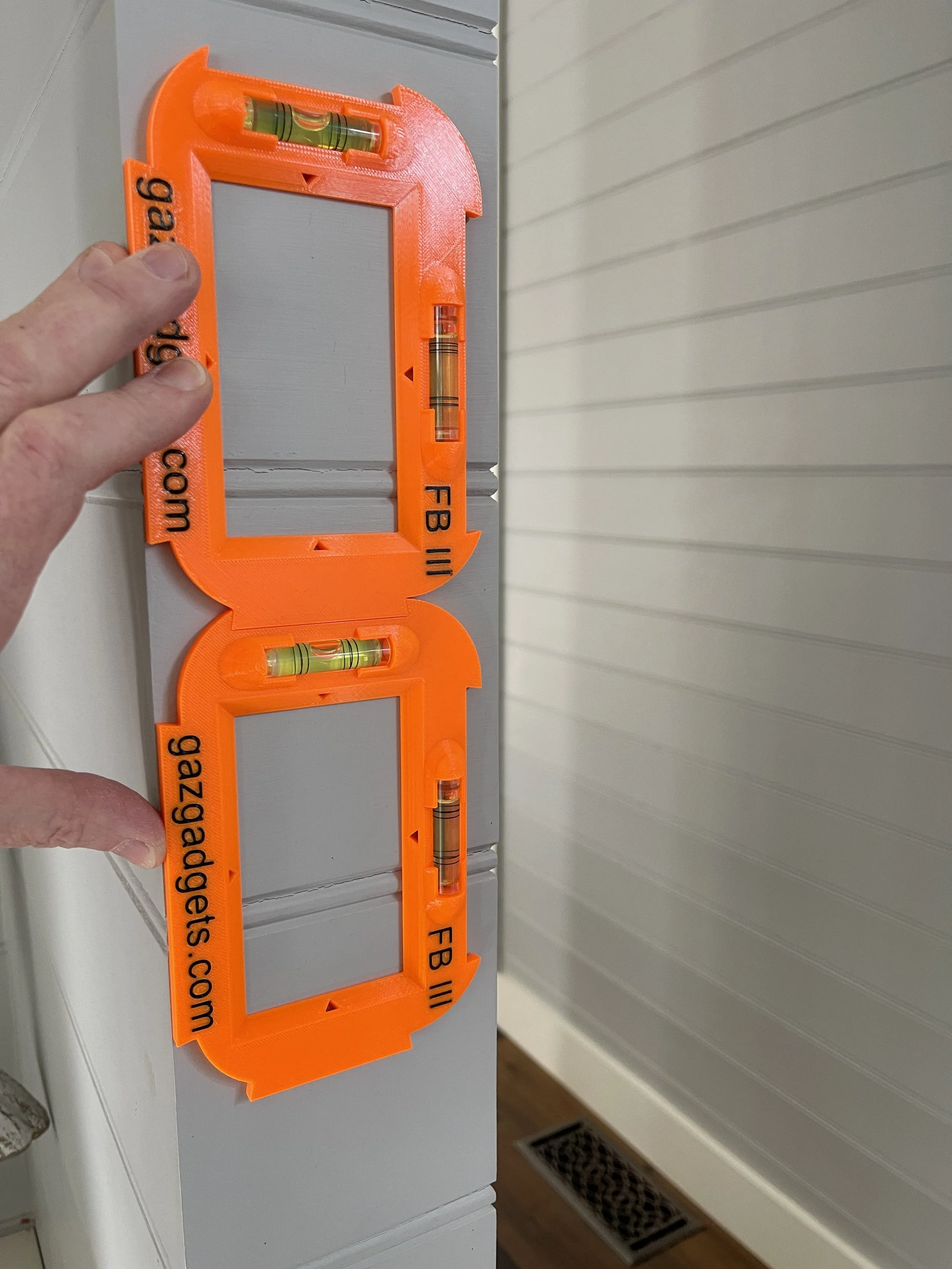 Fire Box Template Set of 2
